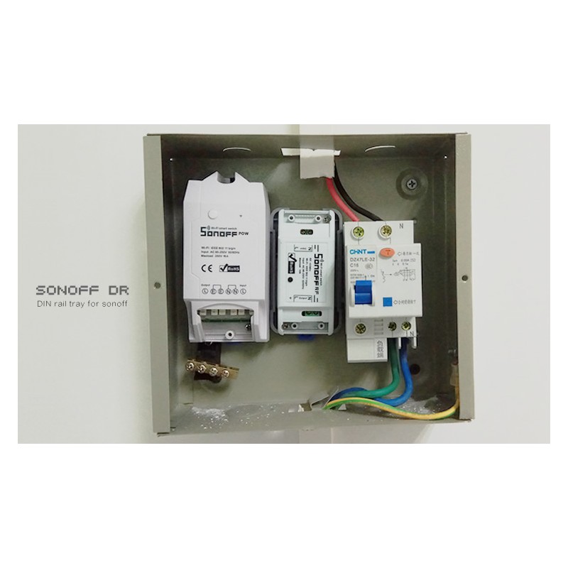 Buy Sonoff DR DIN Rail Tray - DR DIN Rail Tray in Cyprus, Nicosia, Limassol, Larnaka, Pafos