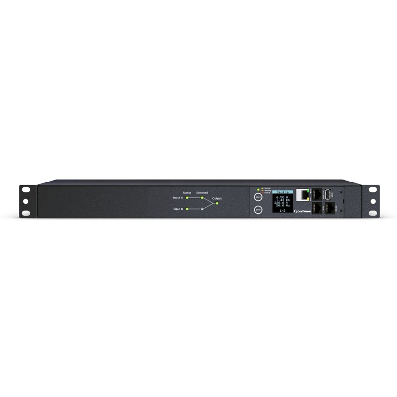 Buy CyberPower VA PDU - PDU44005 - 10 Outlets Auto Trn Switch SNMP Sensor in Cyprus, Nicosia, Limassol, Larnaka, Pafos