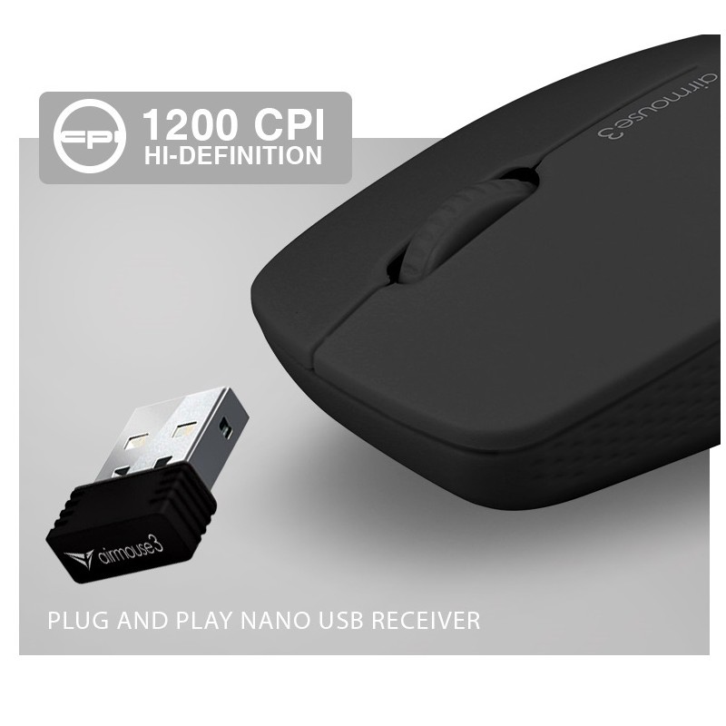 Buy Alcatroz Wireless Mouse - Airmouse3 - Blue in Cyprus, Nicosia, Limassol, Larnaka, Pafos