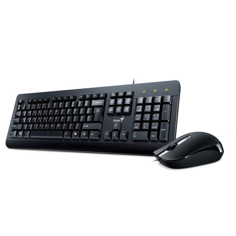 Genius KM-160 Wired Greek Keyboard-Mouse Set - MPN 31330001416 (Retail) — Buy in Cyprus with Fast Delivery