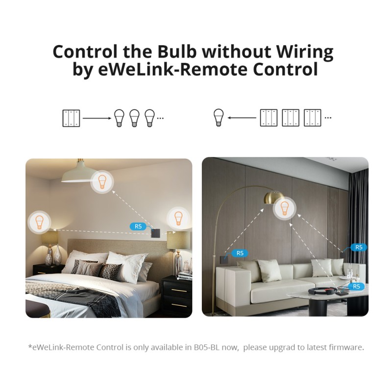 Buy Sonoff WiFi Smart Bulb - B05-BL-A60 - E27 RGB in Cyprus, Nicosia, Limassol, Larnaka, Pafos