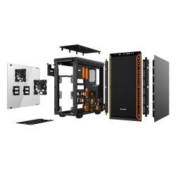 Buy be quiet! Pure Base 600 Window - Mid Tower Case - Orange, ATX/mATX/Mini-ITX,... in Cyprus, Nicosia, Limassol, Larnaka, Pafos