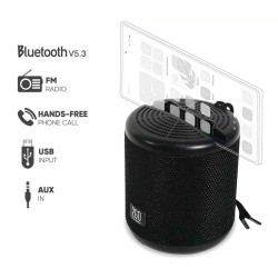 Buy SonicGear AudioBox - 2GO-Dock100 - Portable BT FM Speaker with Dock Black in Cyprus, Nicosia, Limassol, Larnaka, Pafos