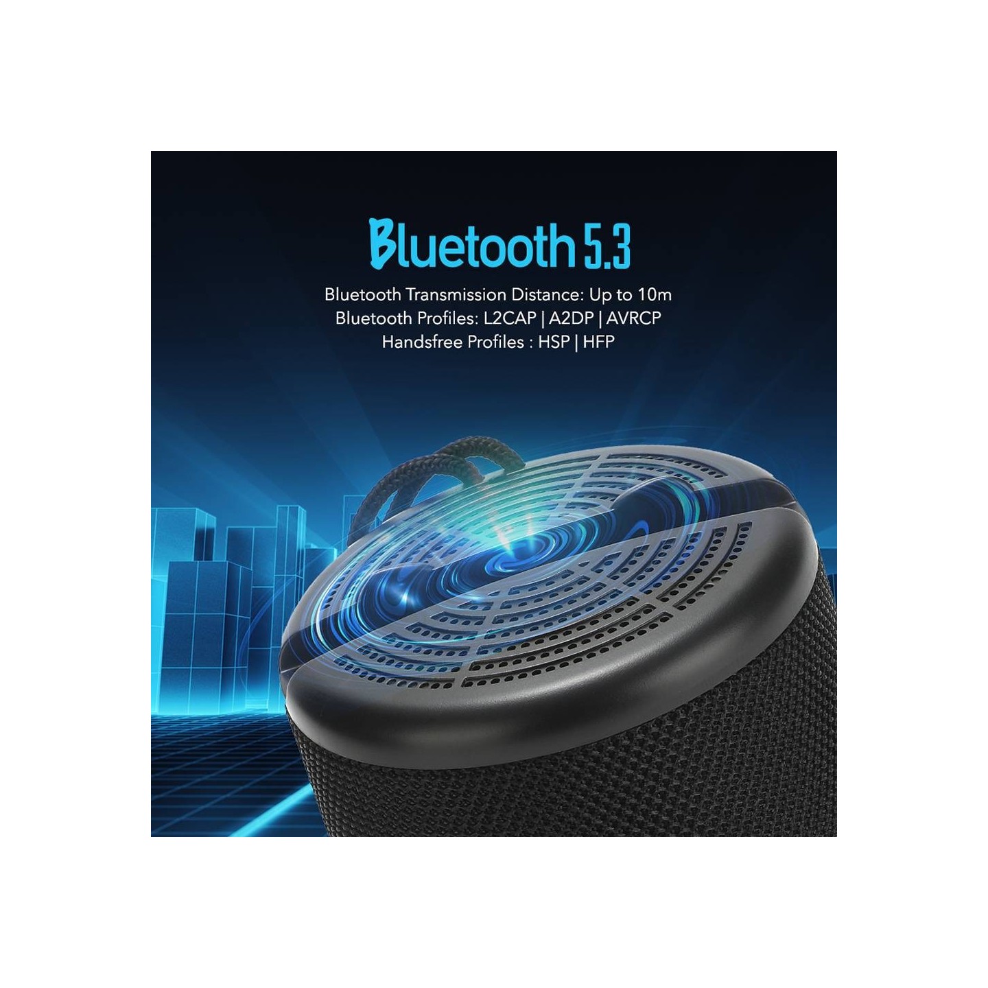 SonicGear AudioBox - 2GO-Dock100 - Portable BT FM Speaker with Dock Black — Buy in Cyprus with Fast Delivery