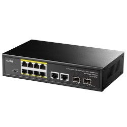 Buy Cudy Switch PoE Gigabit - GS1010PS2 - 8PoE + 2GbE + 2SFP Uplink 120W in Cyprus, Nicosia, Limassol, Larnaka, Pafos