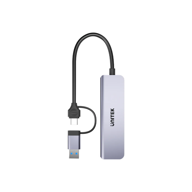 Buy Unitek USB-C Hub - H1320A - 3xUSBA, SD Micro SD Card Reader in Cyprus, Nicosia, Limassol, Larnaka, Pafos