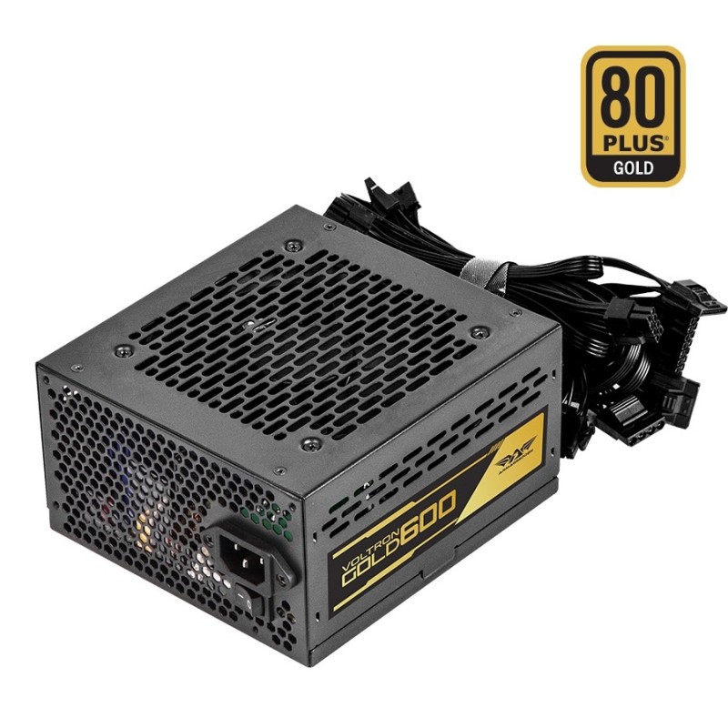Armaggeddon Voltron Gold 600W 80+ Gold PSU - Black (Boxed) — Buy in Cyprus with Fast Delivery