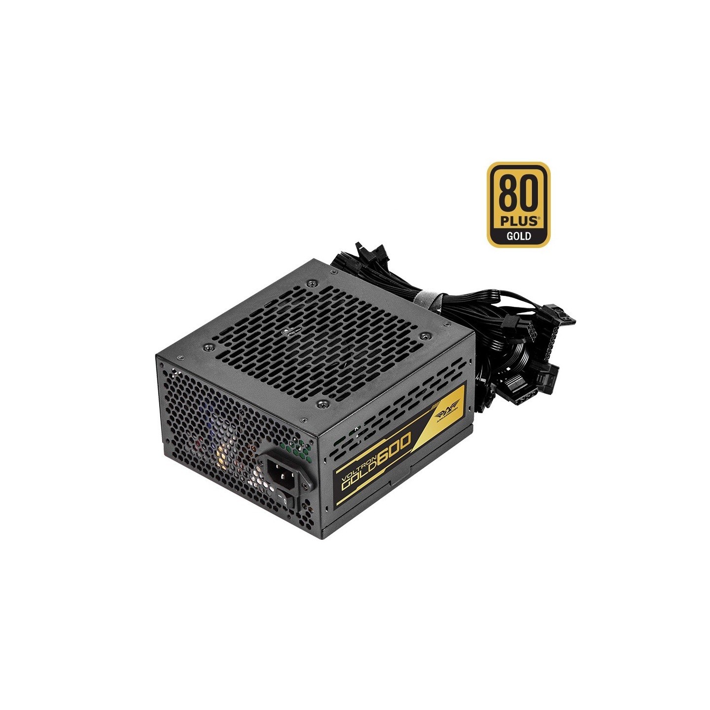 Armaggeddon Voltron Gold 600W 80+ Gold PSU - Black (Boxed) — Buy in Cyprus with Fast Delivery