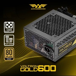 Buy Armaggeddon Gaming PSU - 600W Modular & Certified 80+ Gold VOLTRON GOLD - Black in Cyprus, Nicosia, Limassol, Larnaka, Pafos