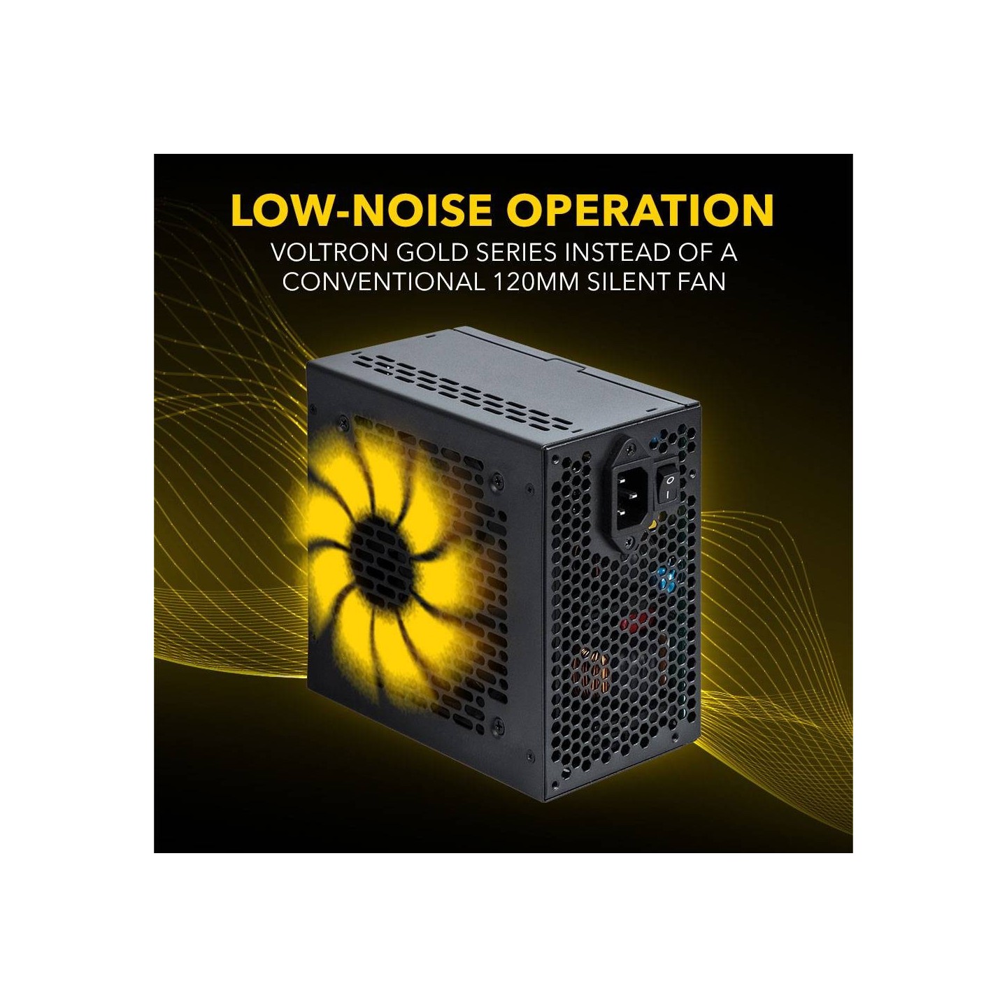 Armaggeddon Voltron Gold 600W 80+ Gold PSU - Black (Boxed) — Buy in Cyprus with Fast Delivery
