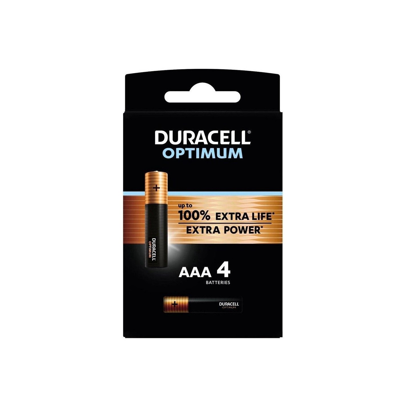 Duracell Alkaline AAA - (4pcs) Optimum — Buy in Cyprus with Fast Delivery