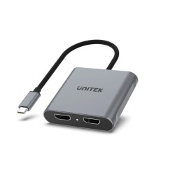 Buy Unitek Converter - V1404B - USB-C to HDMI Dual 4K 60Hz MST in Cyprus, Nicosia, Limassol, Larnaka, Pafos