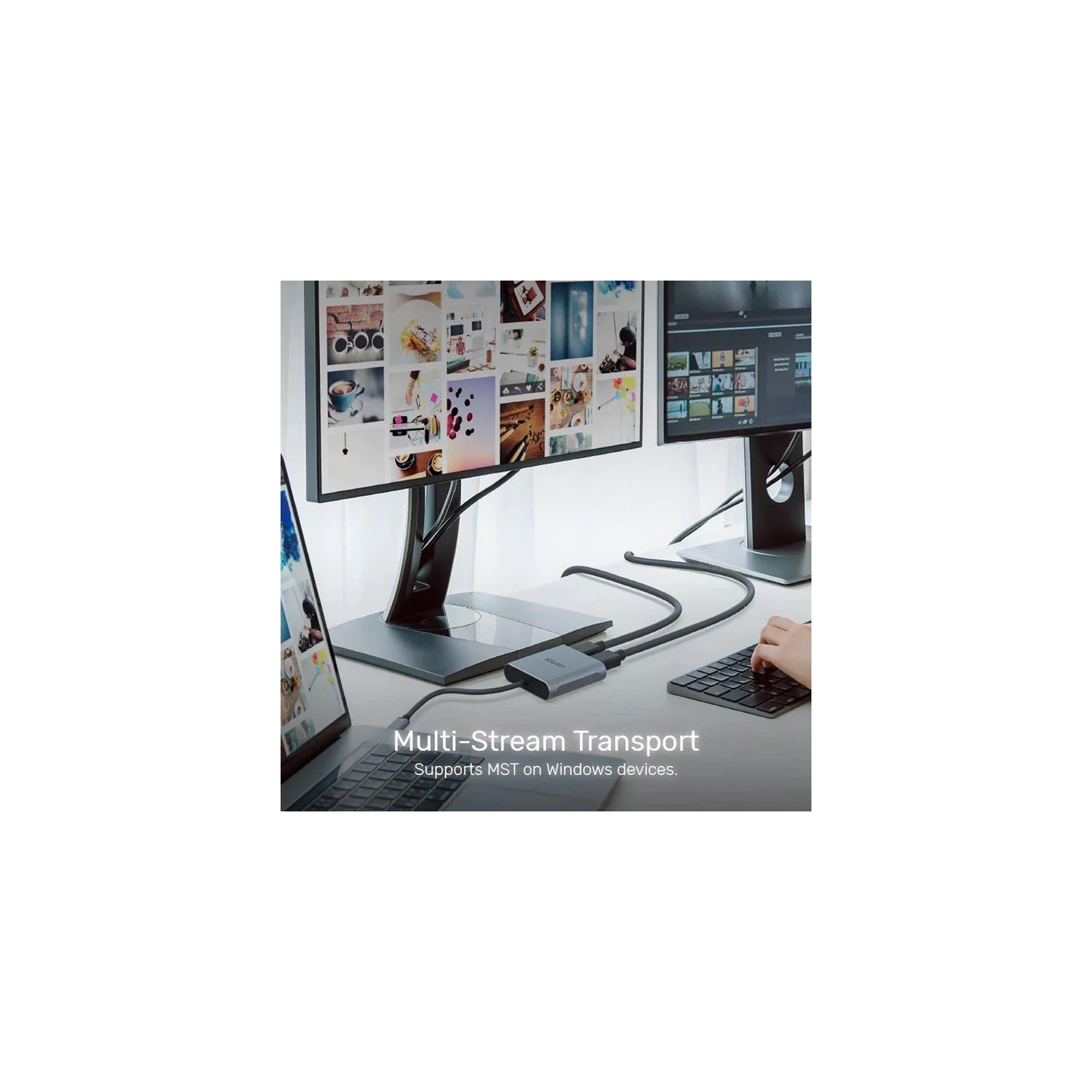 Unitek Converter - V1404B - USB-C to HDMI Dual 4K 60Hz MST — Buy in Cyprus with Fast Delivery