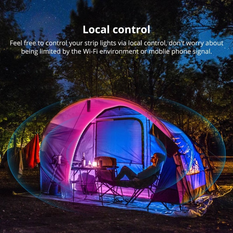 Buy Sonoff Smart LED Light Strip - L3-5M - RGB Indoor IP54 Wi-Fi BT in Cyprus, Nicosia, Limassol, Larnaka, Pafos