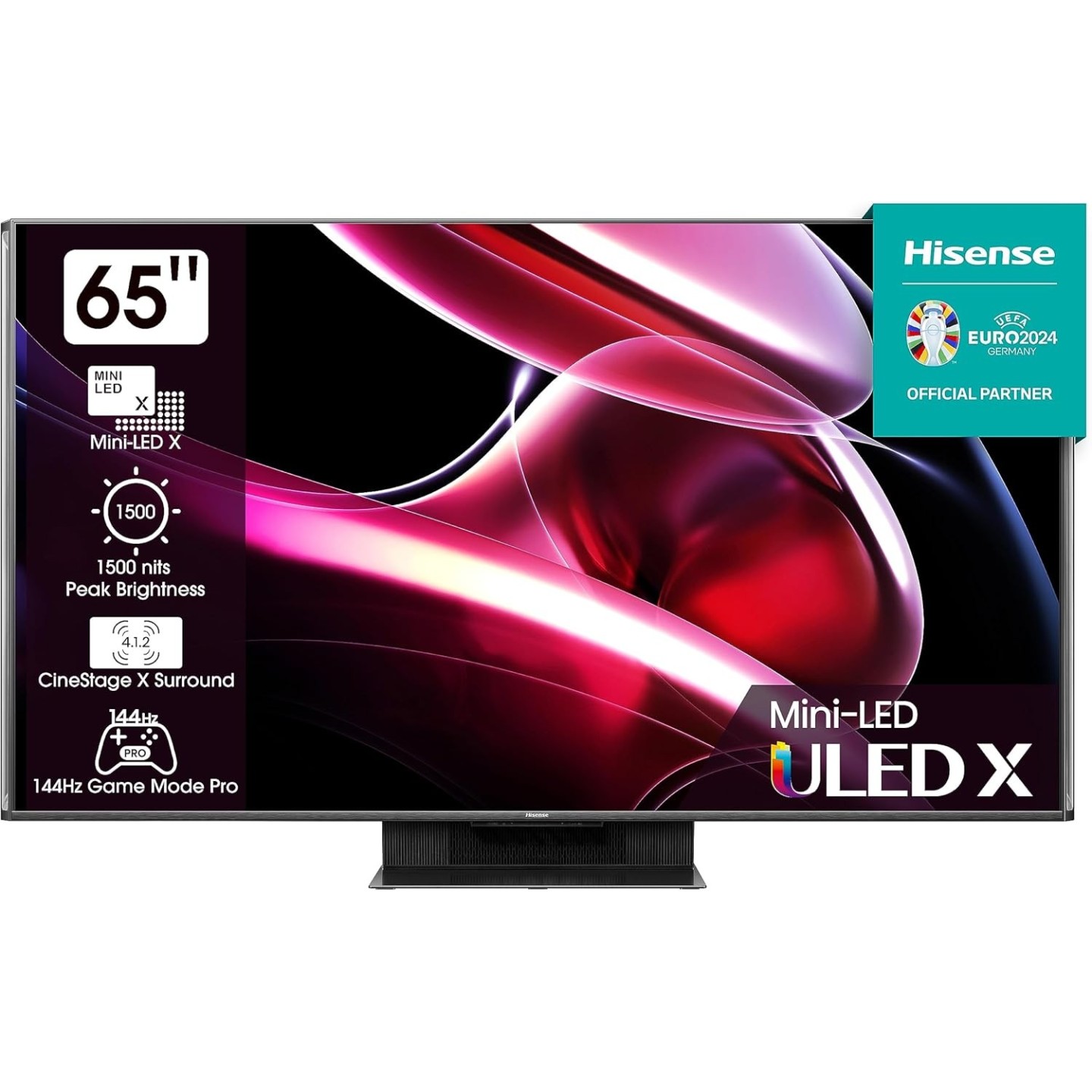 Hisense TV - 65UXKQ - 65'' 4K Smart QLED MINI LED 120hz Gaming TV — Buy in Cyprus with Fast Delivery