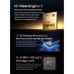 Buy Hisense TV - 65UXKQ - 65'' 4K Smart QLED MINI LED 120hz Gaming TV in Cyprus, Nicosia, Limassol, Larnaka, Pafos