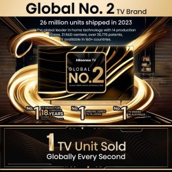 Buy Hisense TV - 65UXKQ - 65'' 4K Smart QLED MINI LED 120hz Gaming TV in Cyprus, Nicosia, Limassol, Larnaka, Pafos