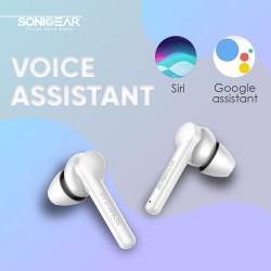 Buy SonicGear EARPUMP IPX5 Earphones White - TWS 5 PRO - IPX5 Earphones White in Cyprus, Nicosia, Limassol, Larnaka, Pafos