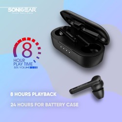 Buy SonicGear EARPUMP IPX5 Earphones White - TWS 5 PRO - IPX5 Earphones White in Cyprus, Nicosia, Limassol, Larnaka, Pafos