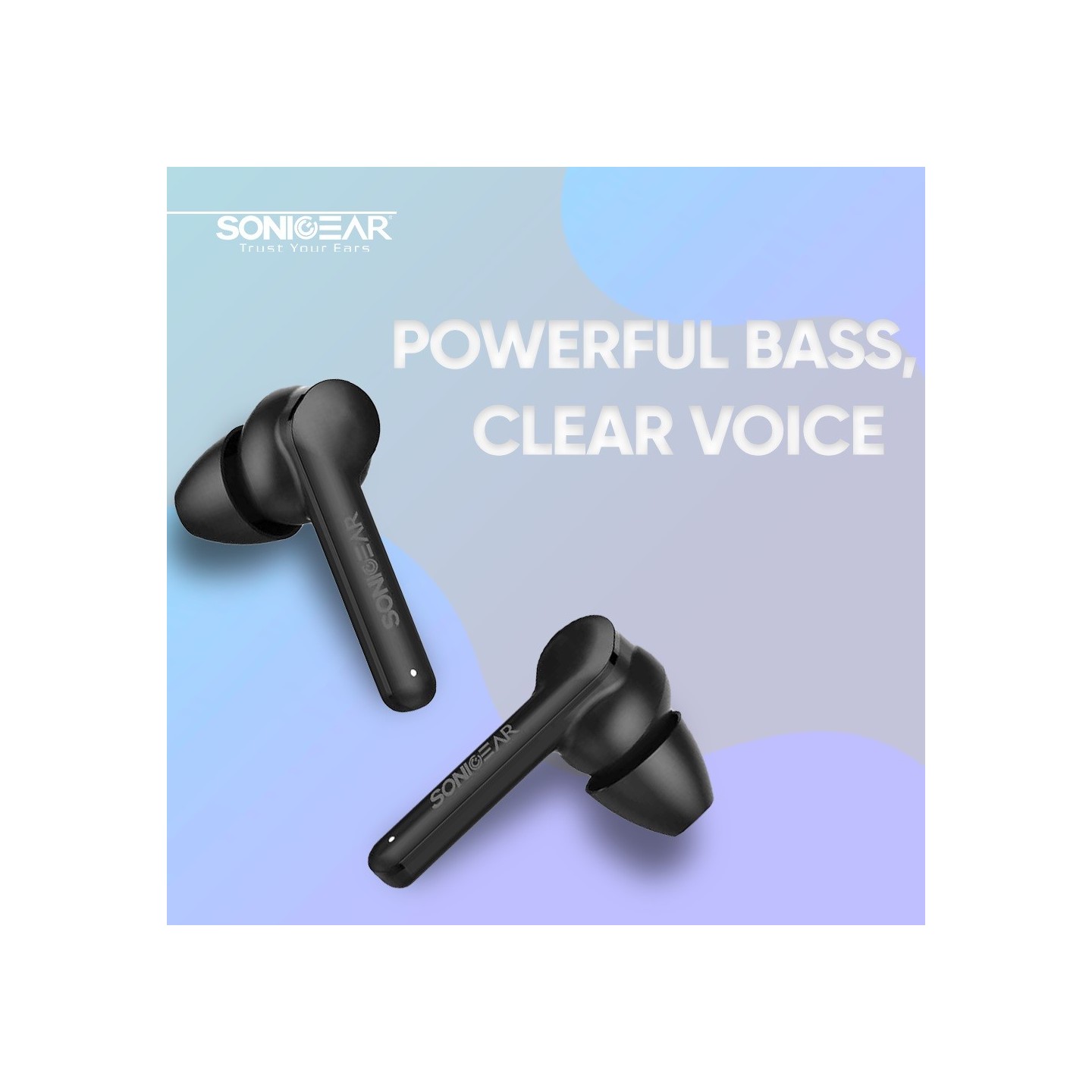 SonicGear EARPUMP IPX5 Earphones White - TWS 5 PRO - IPX5 Earphones White — Buy in Cyprus with Fast Delivery