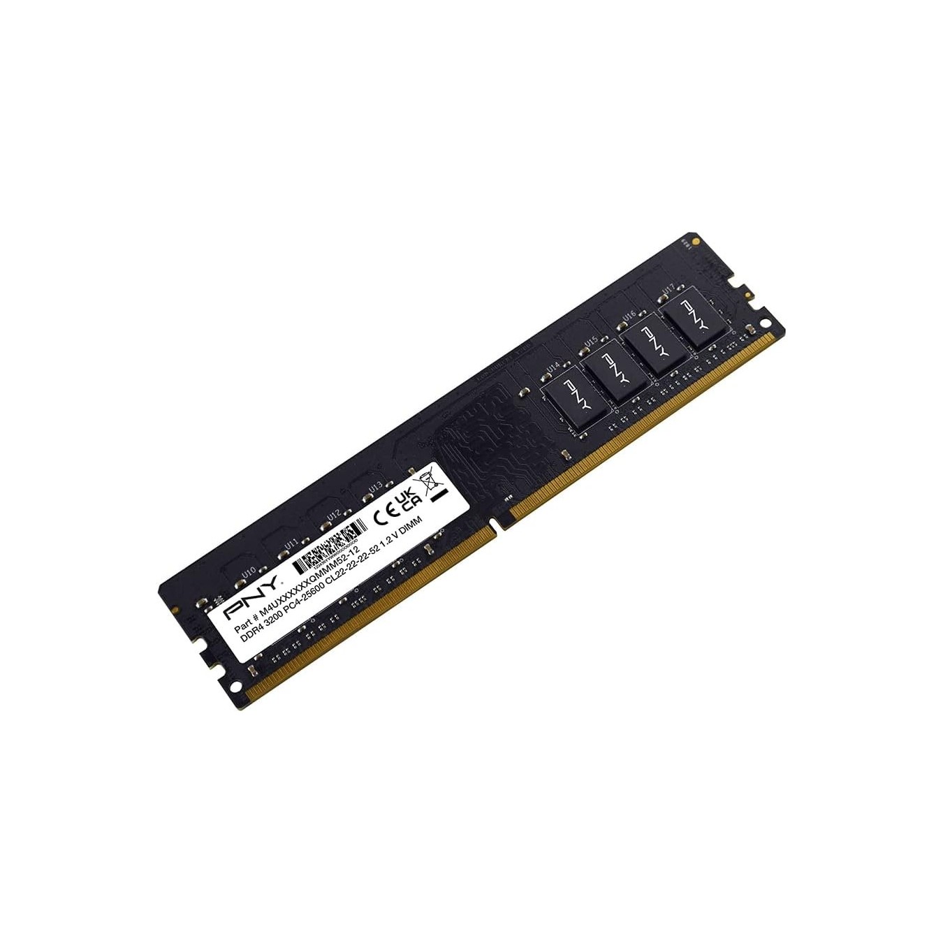PNY Performance 8GB DDR4 3200MHz CL22 Desktop Memory | Armenius Store