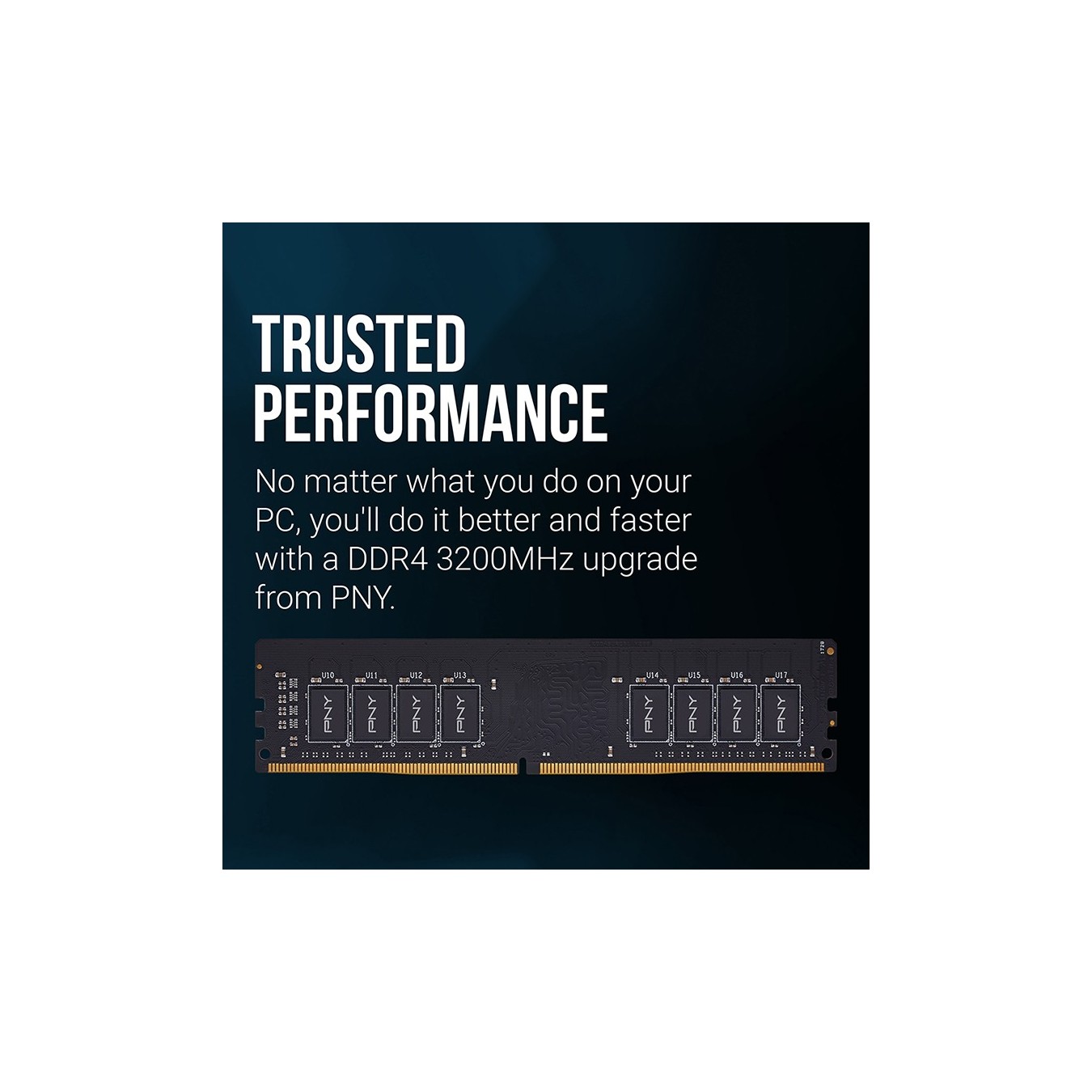 PNY Performance 8GB DDR4 3200MHz CL22 Desktop Memory | Armenius Store