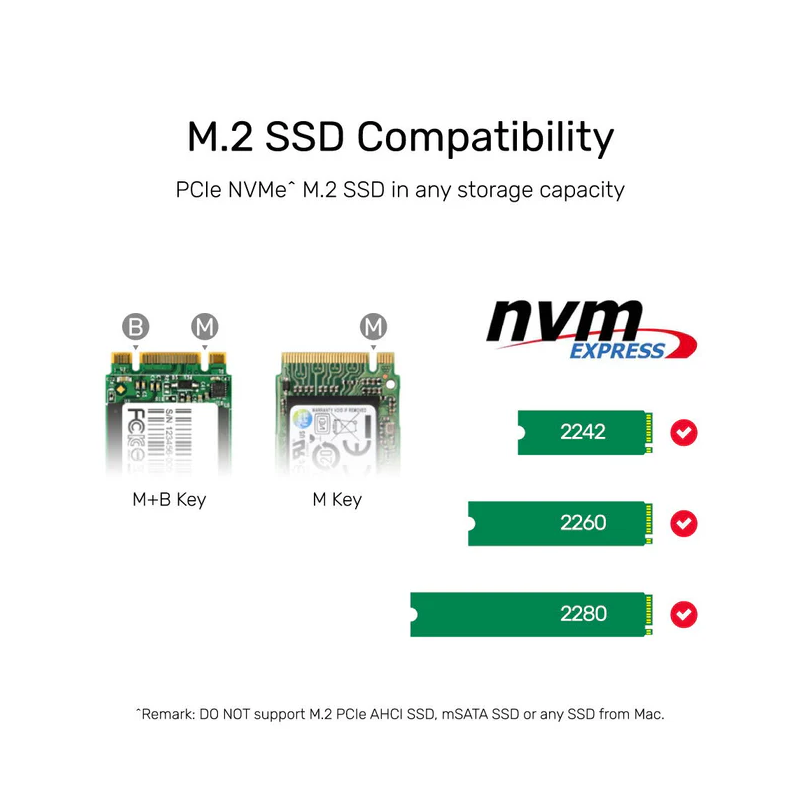 Buy Unitek USB-C NVMe PCIe Enclosure 20Gbps Dual Offline Clone - S1206A - USB-C ... in Cyprus, Nicosia, Limassol, Larnaka, Pafos