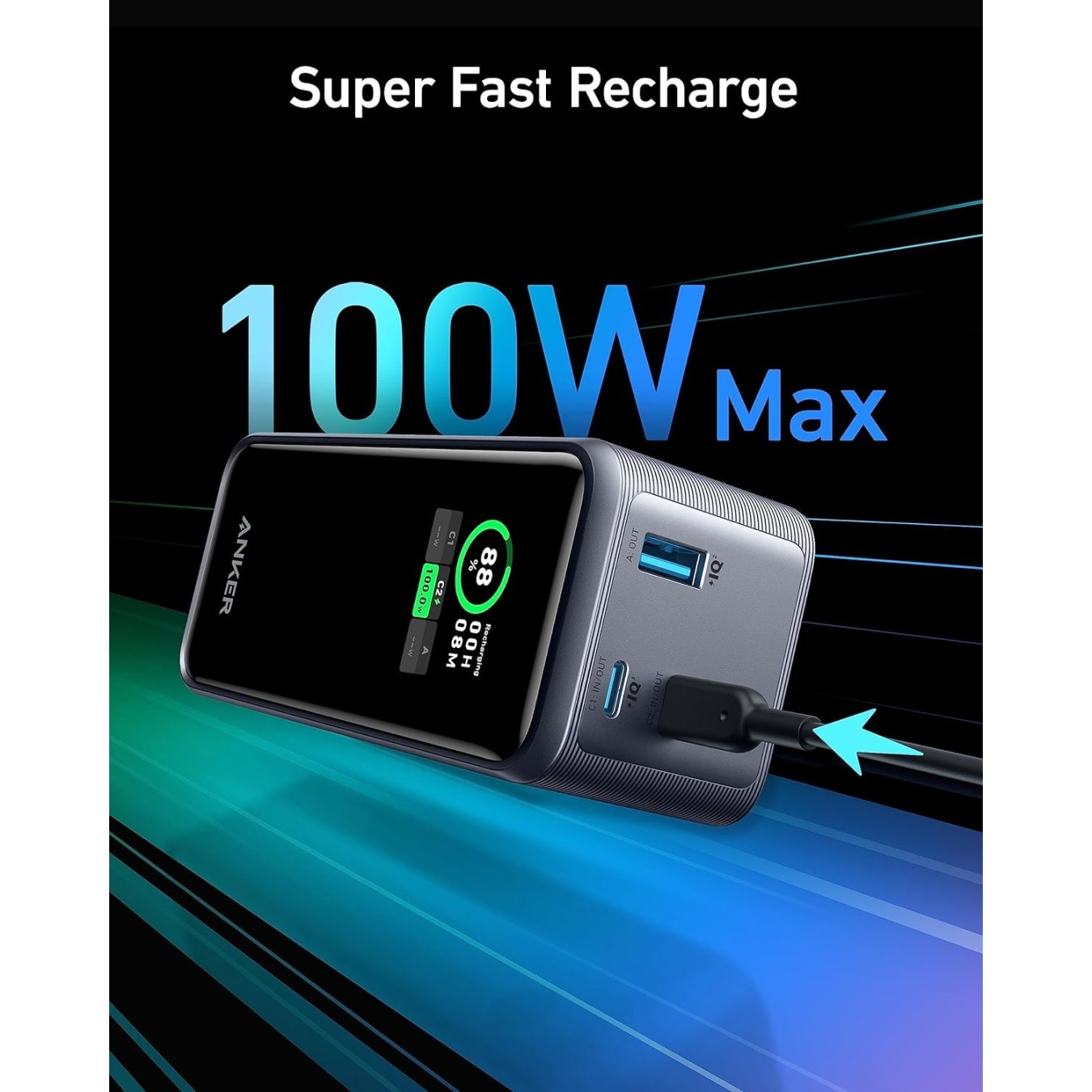 Anker Mobile Powerbank - 20000mAh Prime 200W — Buy in Cyprus with Fast Delivery