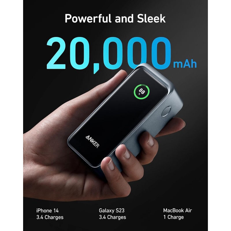 Buy Anker Mobile Powerbank - 20000mAh Prime 200W in Cyprus, Nicosia, Limassol, Larnaka, Pafos