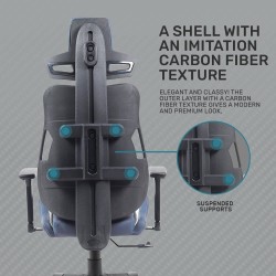 Buy Armaggeddon Gaming Chair PU Leather - EXO-III - Nautical in Cyprus, Nicosia, Limassol, Larnaka, Pafos