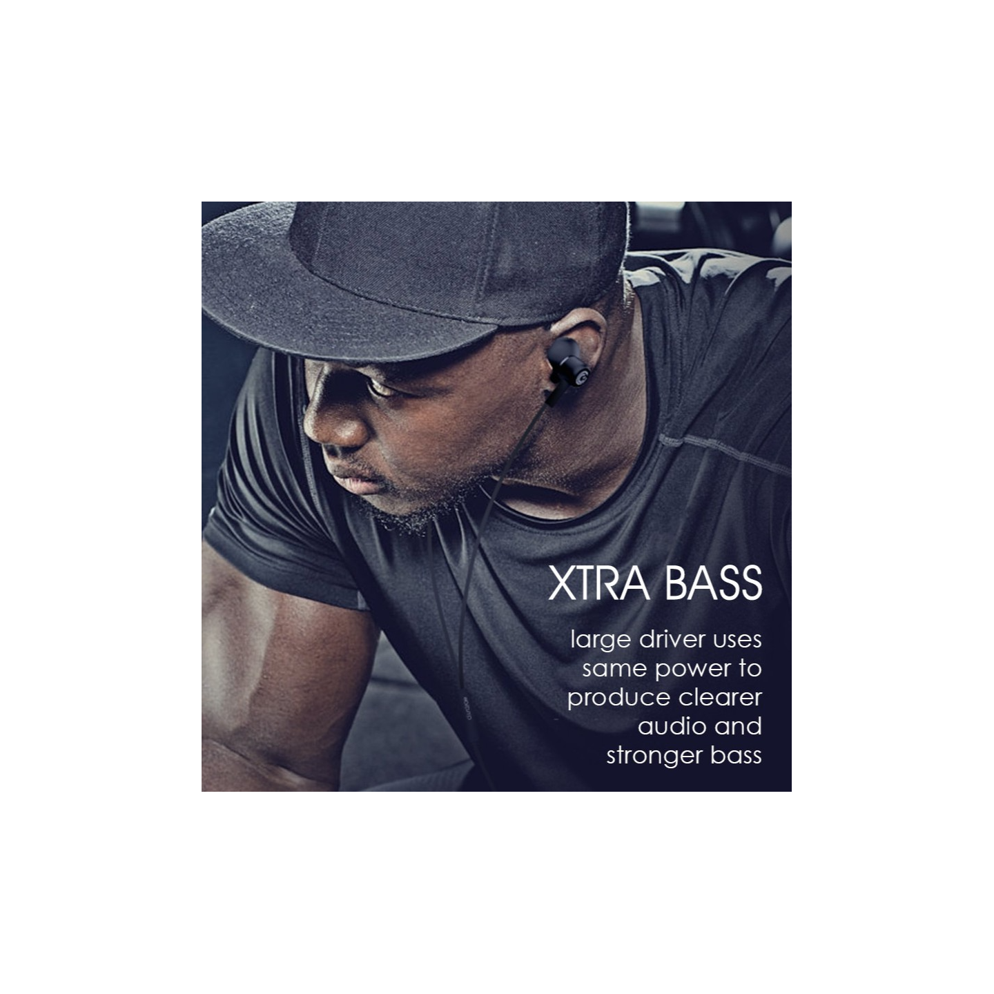 Sonicgear HYPERBASS BUDS Earphones - Gun Metal Black — Buy in Cyprus with Fast Delivery