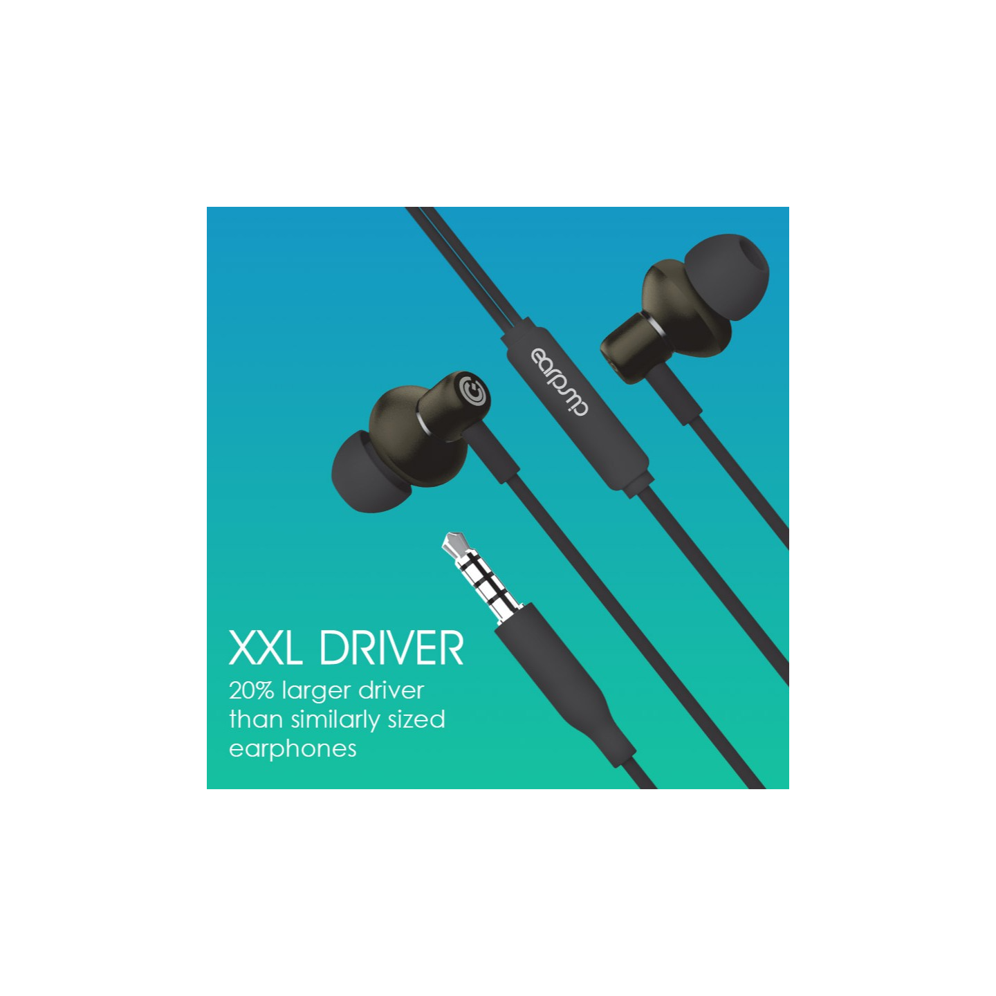 Sonicgear HYPERBASS BUDS Earphones - Gun Metal Black — Buy in Cyprus with Fast Delivery