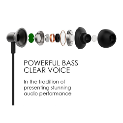 Buy Sonicgear HYPERBASS BUDS Earphones - Gun Metal Black in Cyprus, Nicosia, Limassol, Larnaka, Pafos