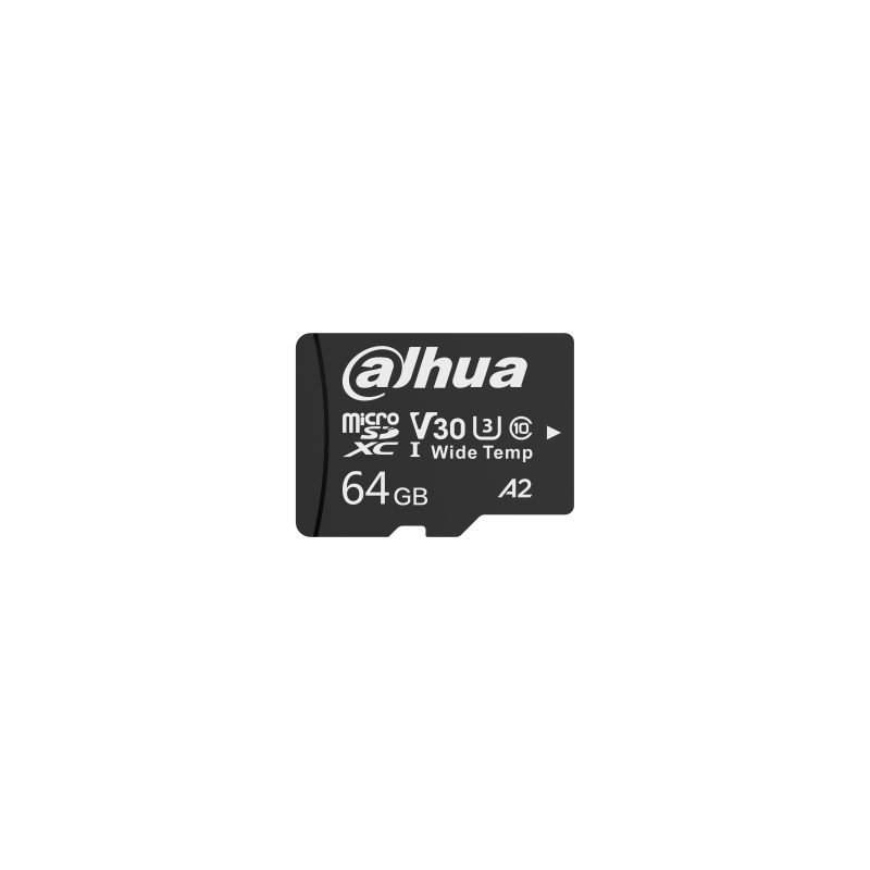 Buy Dahua MicroSD Card - TF-W100-64GB - 64GB Wide-Temperature Video Surveillance... in Cyprus, Nicosia, Limassol, Larnaka, Pafos