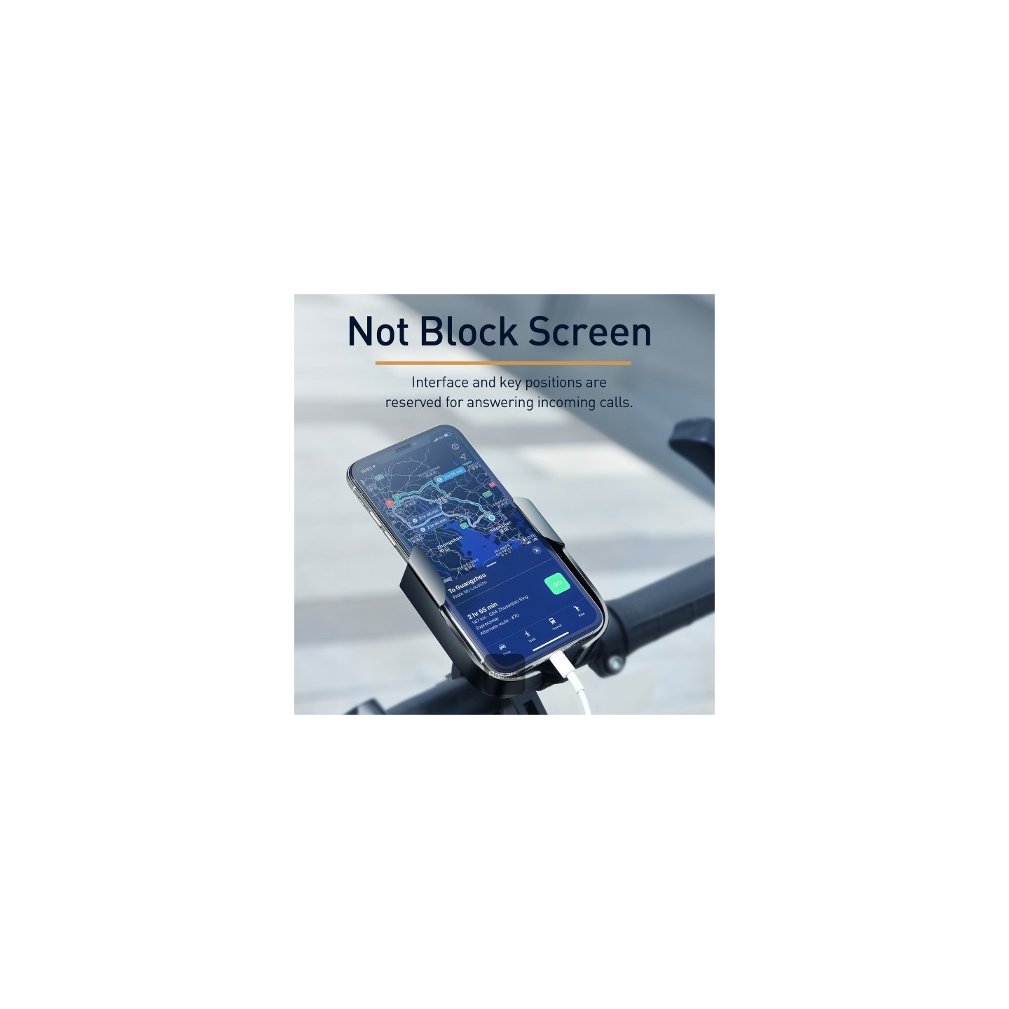 Baseus VA Motorcycle Bicycle Scooter Phone Holder - ARMOR — Buy in Cyprus with Fast Delivery