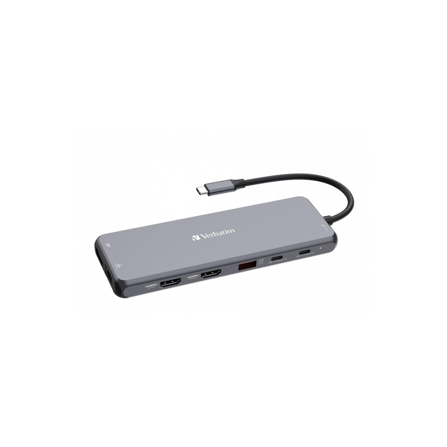 Verbatim USB-C 13-Port Hub CMH-13 | Triple 4K Display, 100W PD — Armenius Store Cyprus