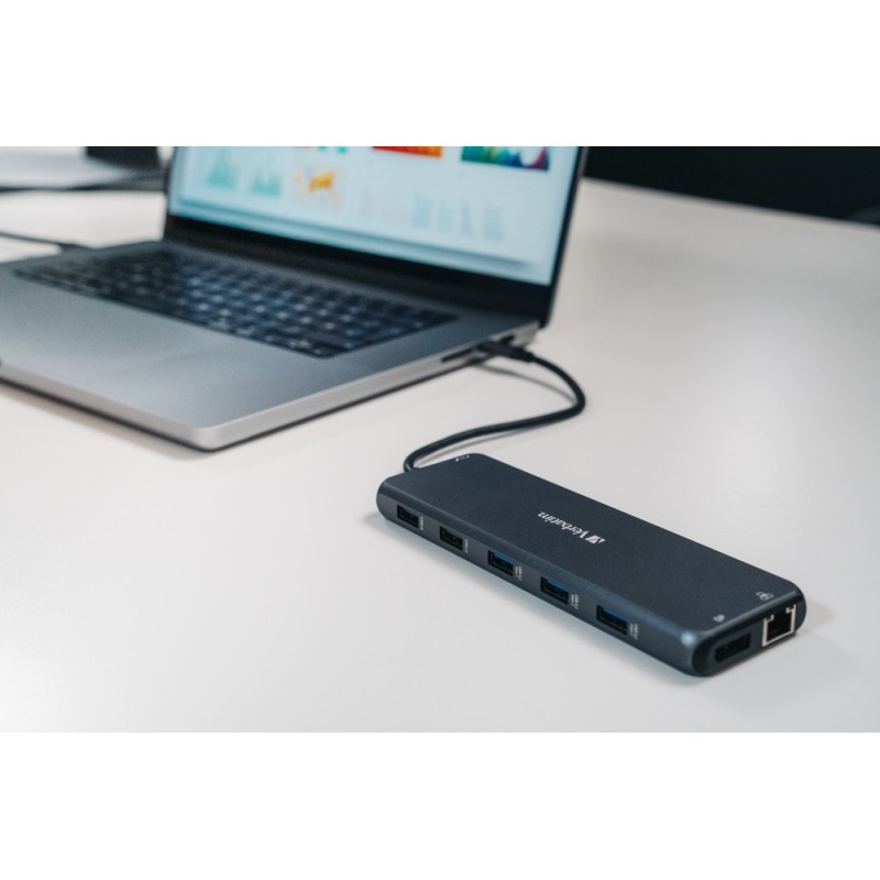 Buy Verbatim USB-C 13-Port Hub - CMH-13 - Triple Display, 100W PD in Cyprus, Nicosia, Limassol, Larnaka, Pafos
