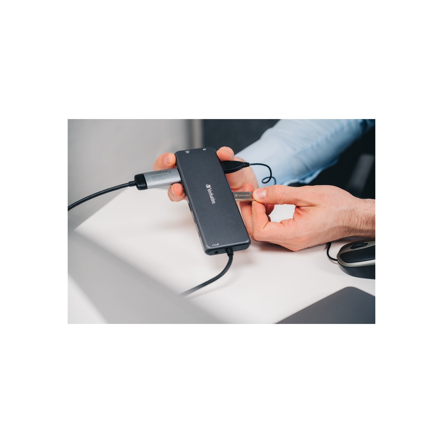 Verbatim USB-C 13-Port Hub - CMH-13 - Triple Display, 100W PD — Buy in Cyprus with Fast Delivery