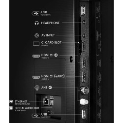 Hisense TV - 65A6Q - 65'' 4K Smart LED TV — Buy in Cyprus with Fast Delivery