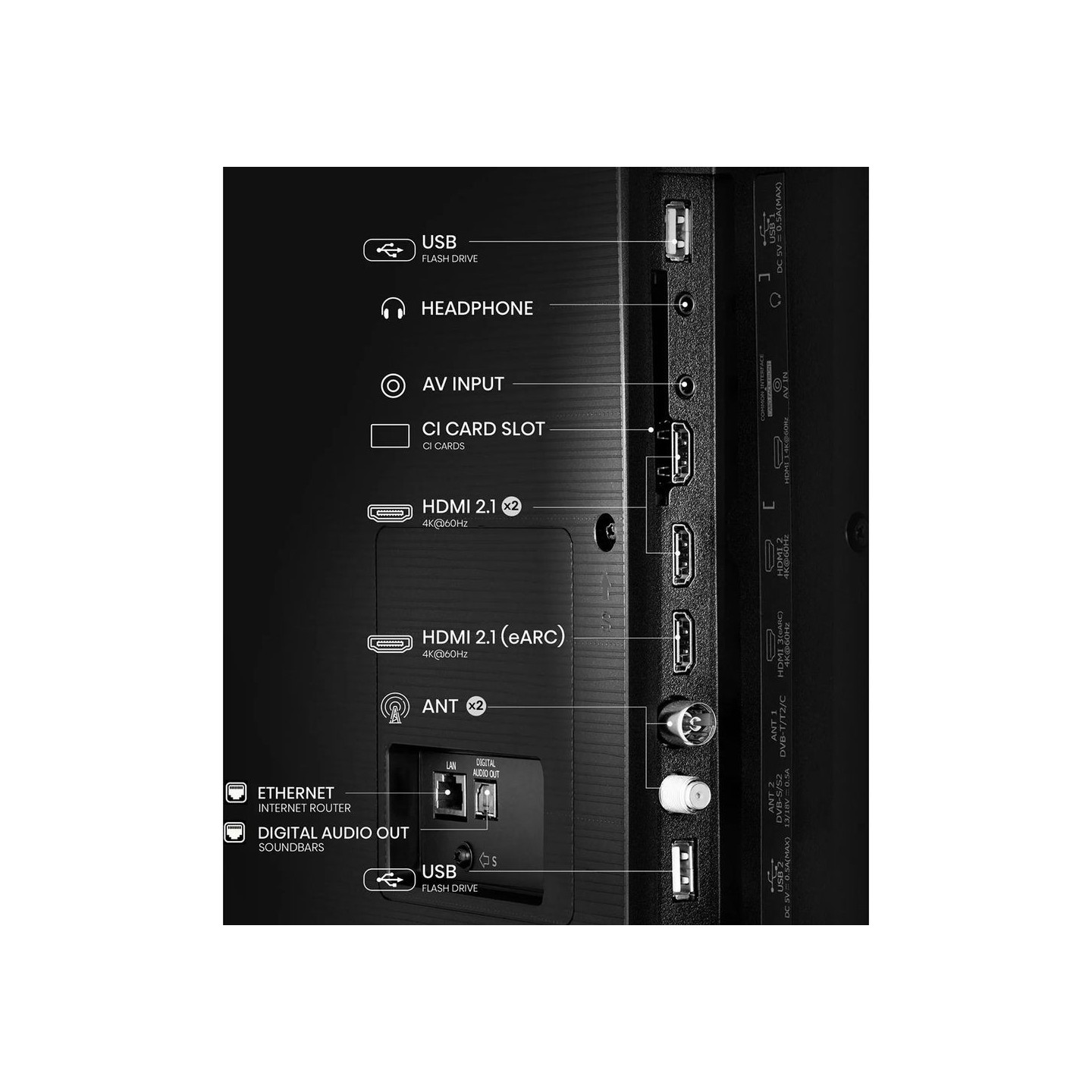 Hisense TV - 65A6Q - 65'' 4K Smart LED TV — Buy in Cyprus with Fast Delivery