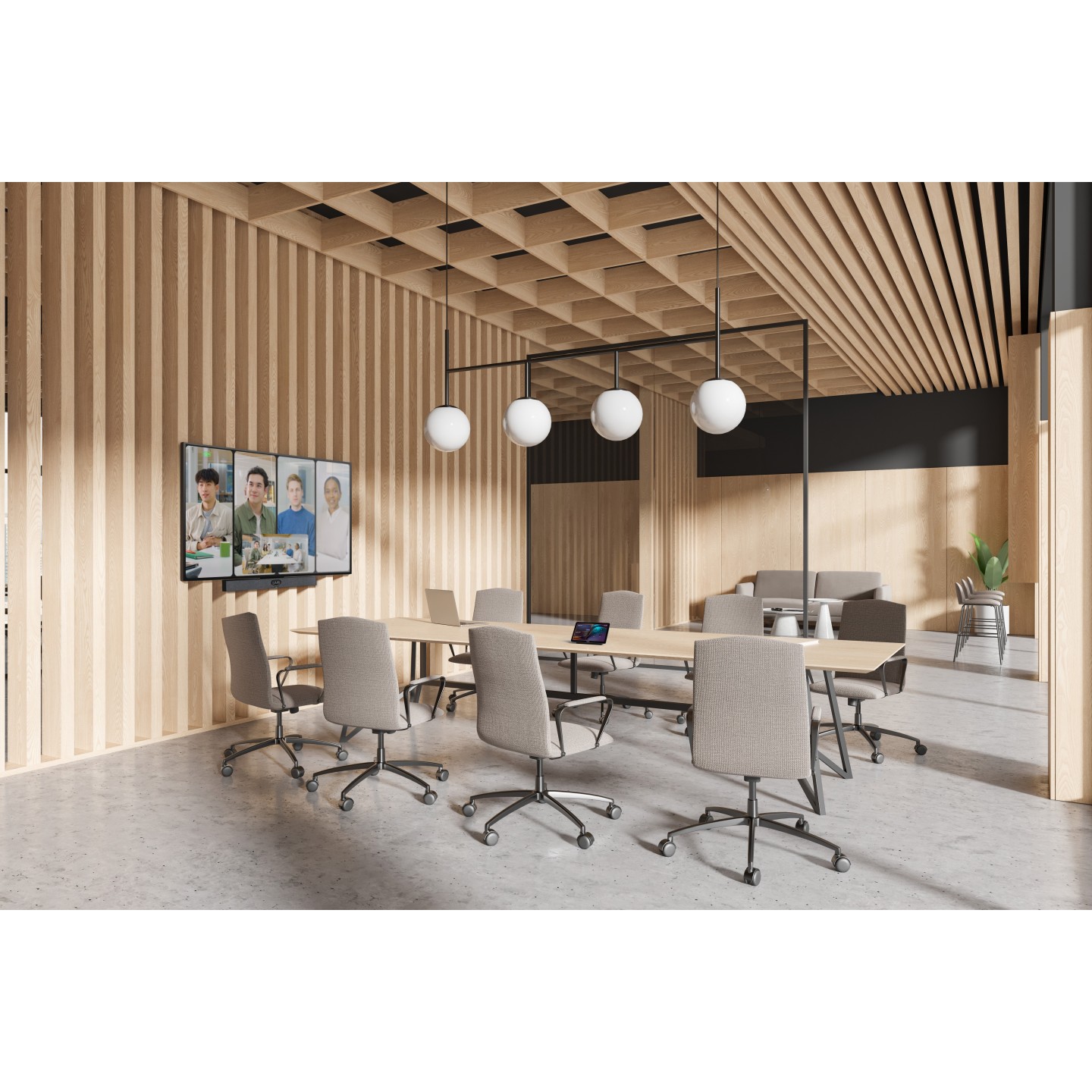 Yealink MeetingBar MS Teams Room System Android with BYOD & Screen Sharing Support - A40-010 - Remote Control MeetingBar