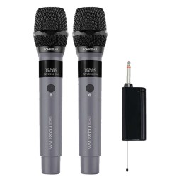 Buy SonicGear WM2200UL - DUAL Gray 2 x Wireless 2.4GHz Rechargeable Microphone H... in Cyprus, Nicosia, Limassol, Larnaka, Pafos