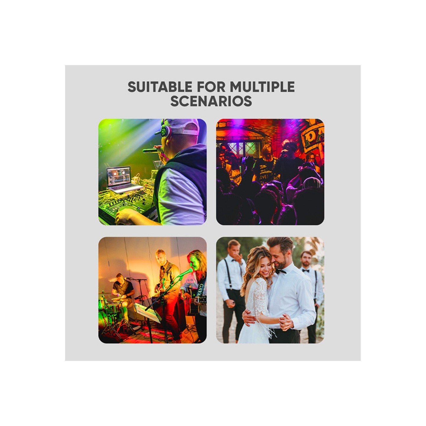 SonicGear WM2200UL - DUAL Gray 2 x Wireless 2.4GHz Rechargeable Microphone Handsets with LED Display