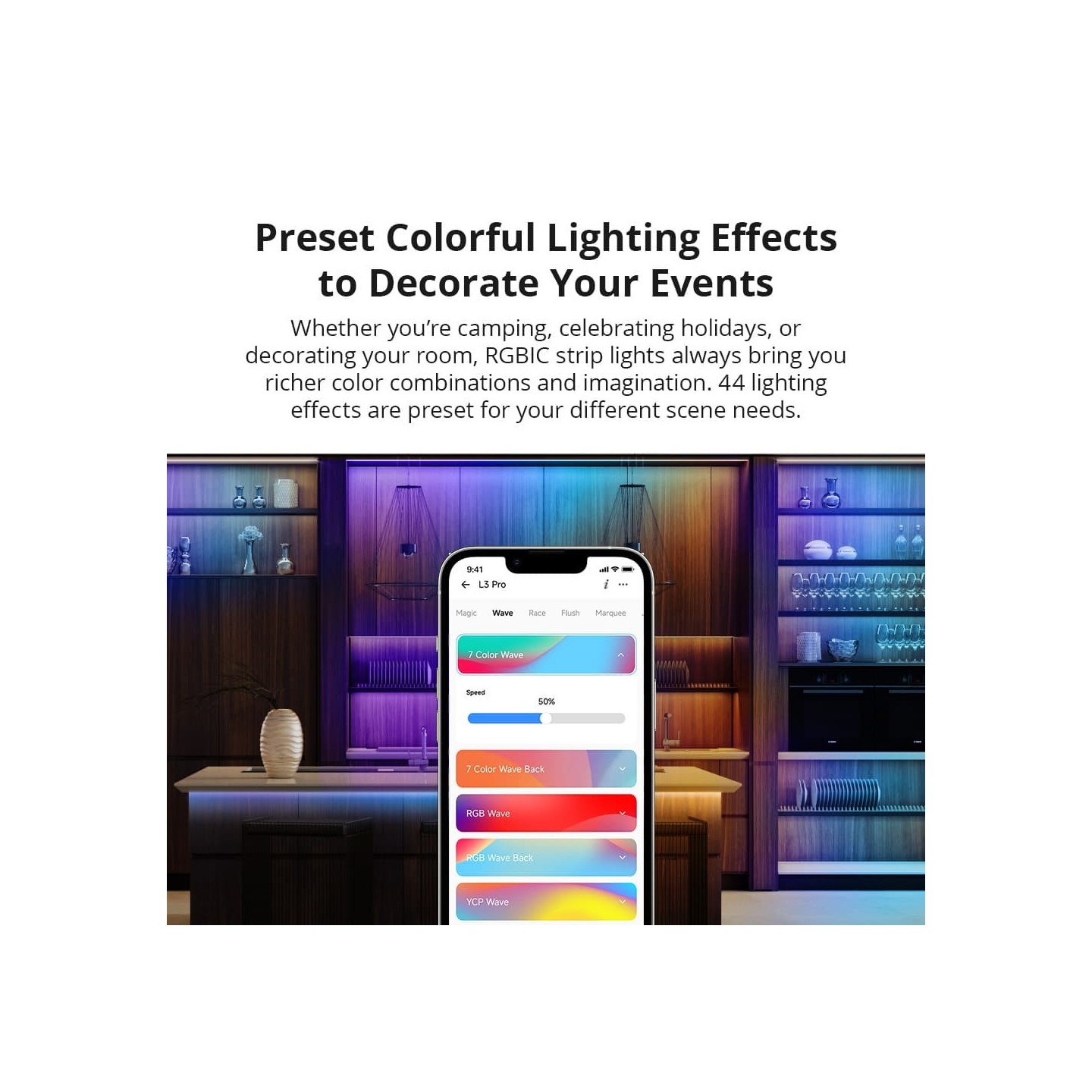 Sonoff Smart LED Light Strip RGBIC Outdoor IP54 Wi-Fi BT - L3-5M-P - RGBIC Outdoor IP54 Wi-Fi BT