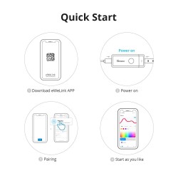 Buy Sonoff Smart LED Light Strip RGBIC Outdoor IP54 Wi-Fi BT - L3-5M-P - RGBIC O... in Cyprus, Nicosia, Limassol, Larnaka, Pafos