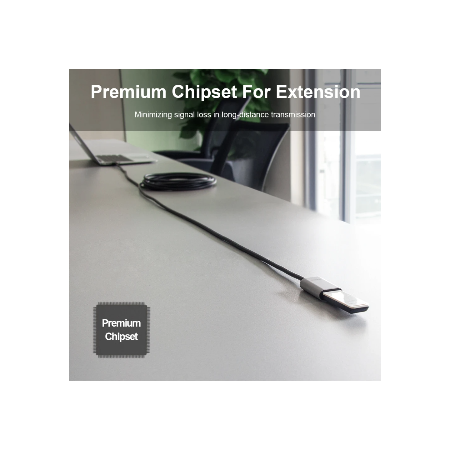 Unitek USB3.0 USB-A Active Aluminium Extension Cable - Y-3005 - 10m — Buy in Cyprus with Fast Delivery