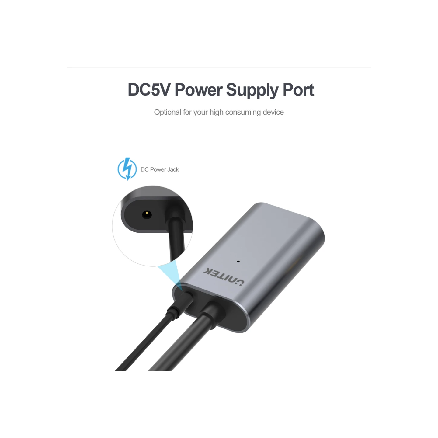 Unitek USB3.0 USB-A Active Aluminium Extension Cable - Y-3005 - 10m — Buy in Cyprus with Fast Delivery