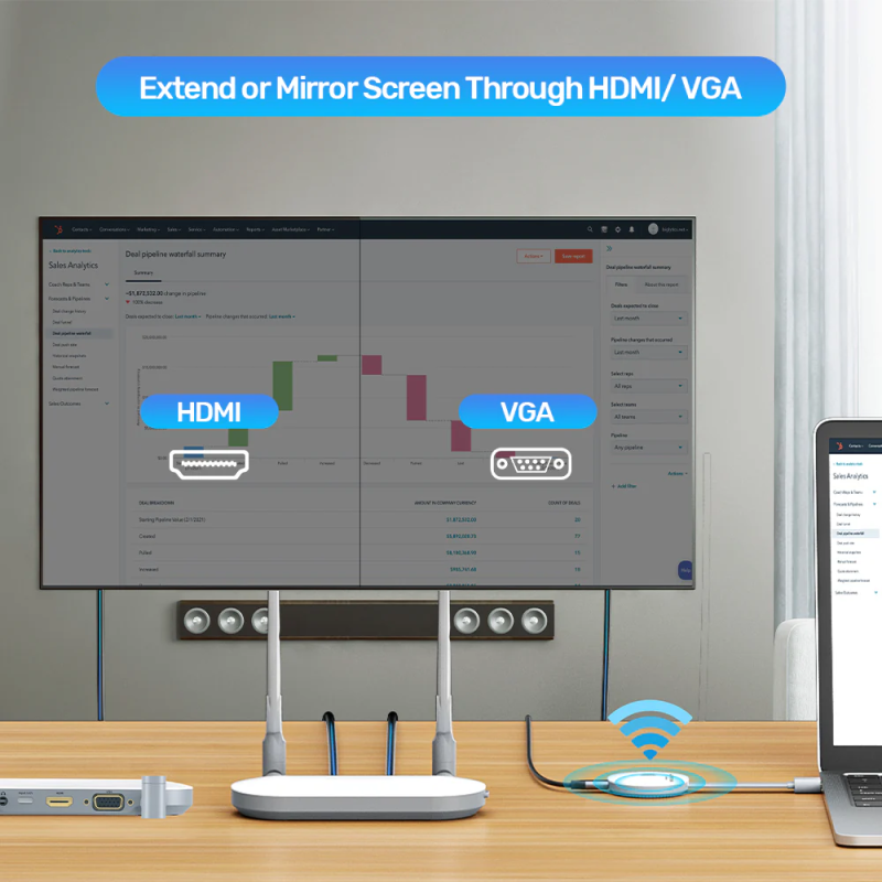 Buy Unitek Extra Transmitter - V1183A - Wireless HDMI Kit in Cyprus, Nicosia, Limassol, Larnaka, Pafos