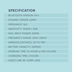 Buy SonicGear Headphones - AIRPHONE 3 - Bluetooth Type-C Sand Grey in Cyprus, Nicosia, Limassol, Larnaka, Pafos