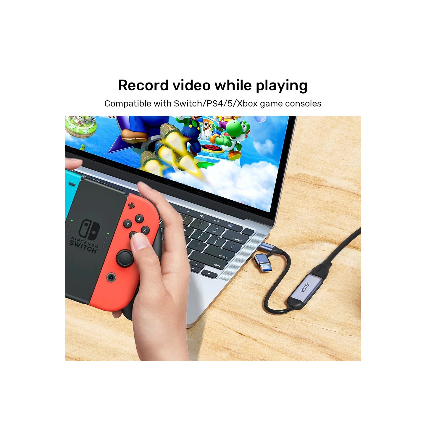 Unitek Capture Card HDMI to USB-C A 1080p - V1167A - HDMI to USB-C A 1080p — Buy in Cyprus with Fast Delivery